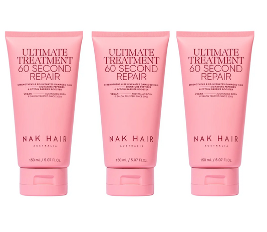 Nak Ultimate Treatment 60 Second Repair 150ml (3pc)
