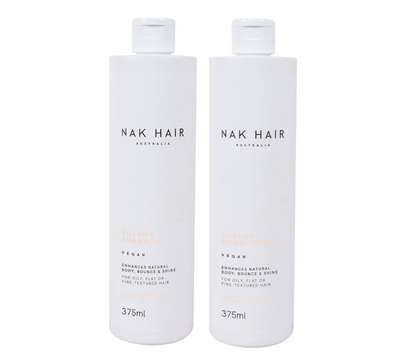 Nak Volume Shampoo and Conditioner 375ml