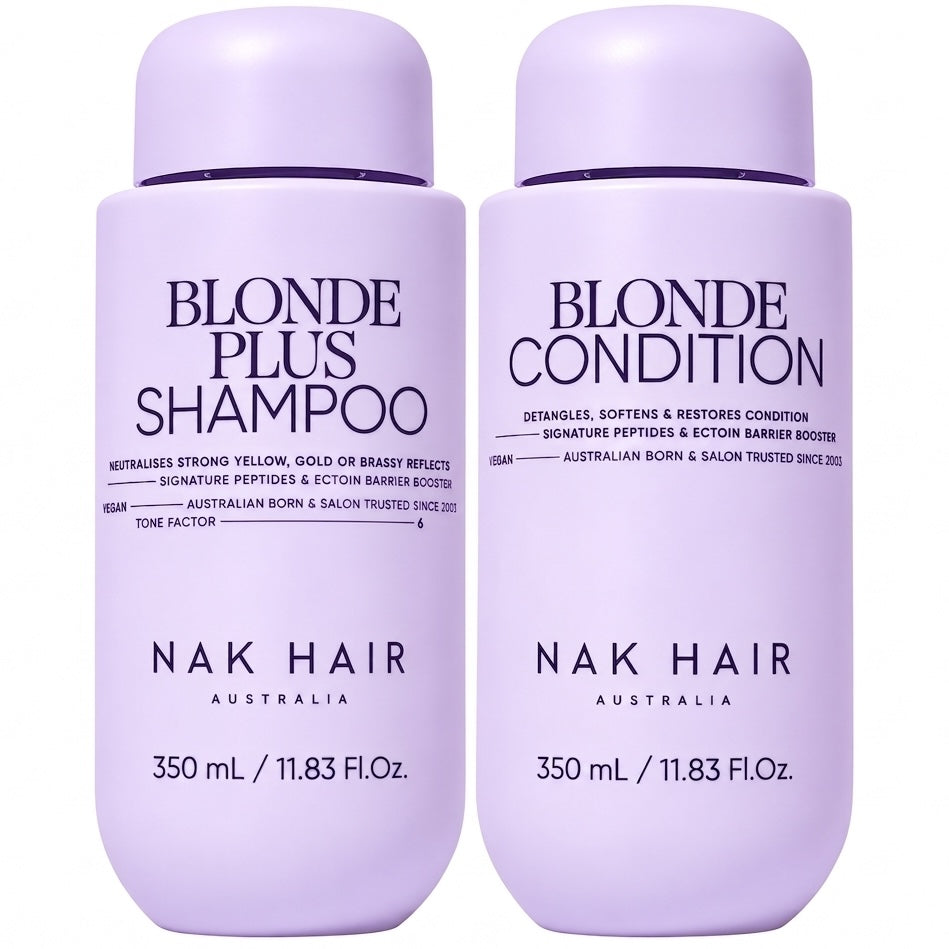 Nak Blonde Plus Shampoo and Conditioner 350ml