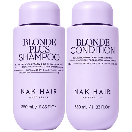 Nak Blonde Plus Shampoo and Conditioner 350ml