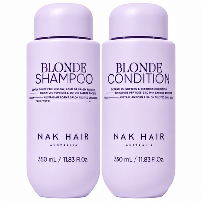 Nak Blonde Shampoo and Conditioner 350ml