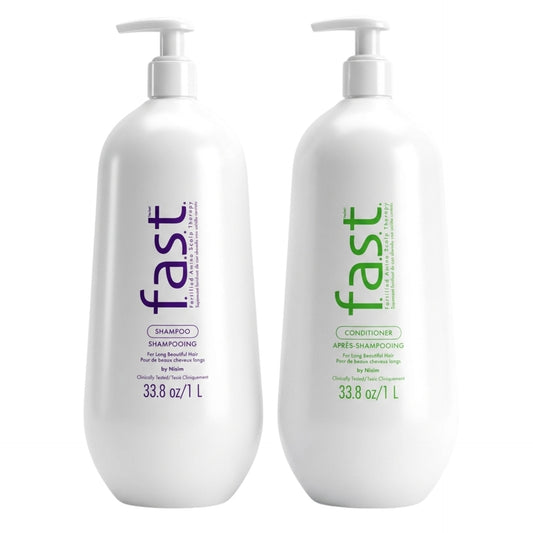Nisim Fast Hair Growth Shampoo and Revitalisant Conditioner 1000ml