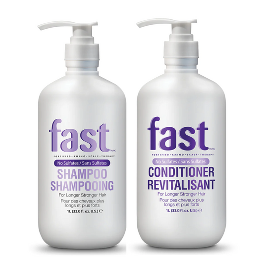Nisim Fast Hair Growth Shampoo and Revitalisant Conditioner 1000ml