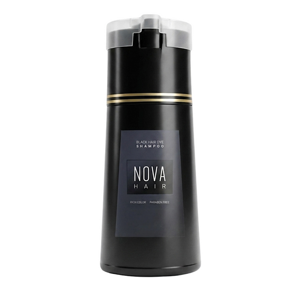 Nova Hair Black Hair Dye Shampoo 200ml