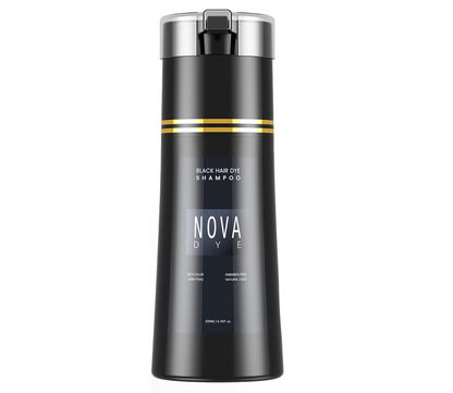Nova Hair Black Hair Dye Shampoo 200ml