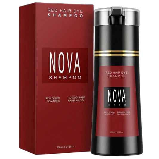 Nova Hair Instant Red Dye Shampoo 200ml