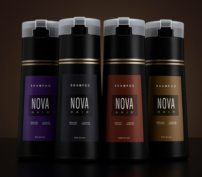 Nova Hair Light Brown Hair Dye Shampoo 200ml
