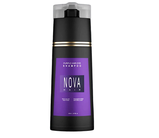 Nova Hair Purple Hair Dye Shampoo 200ml