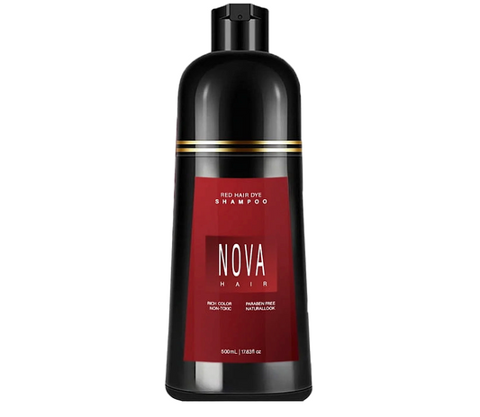 Nova Hair Red Hair Dye Shampoo 500ml