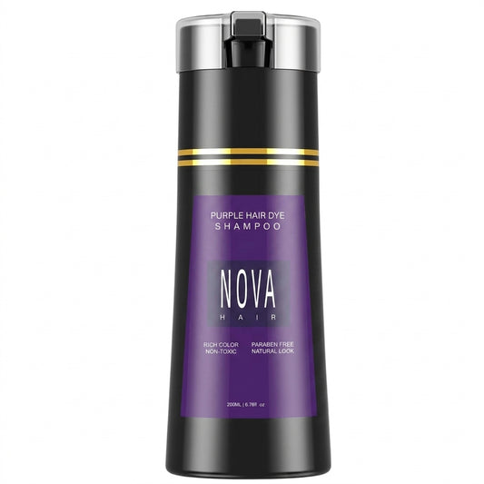 Nova Hair Instant Purple Dye Shampoo 200ml