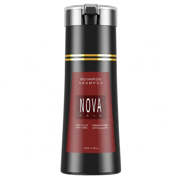 Nova Hair Instant Red Dye Shampoo 200ml