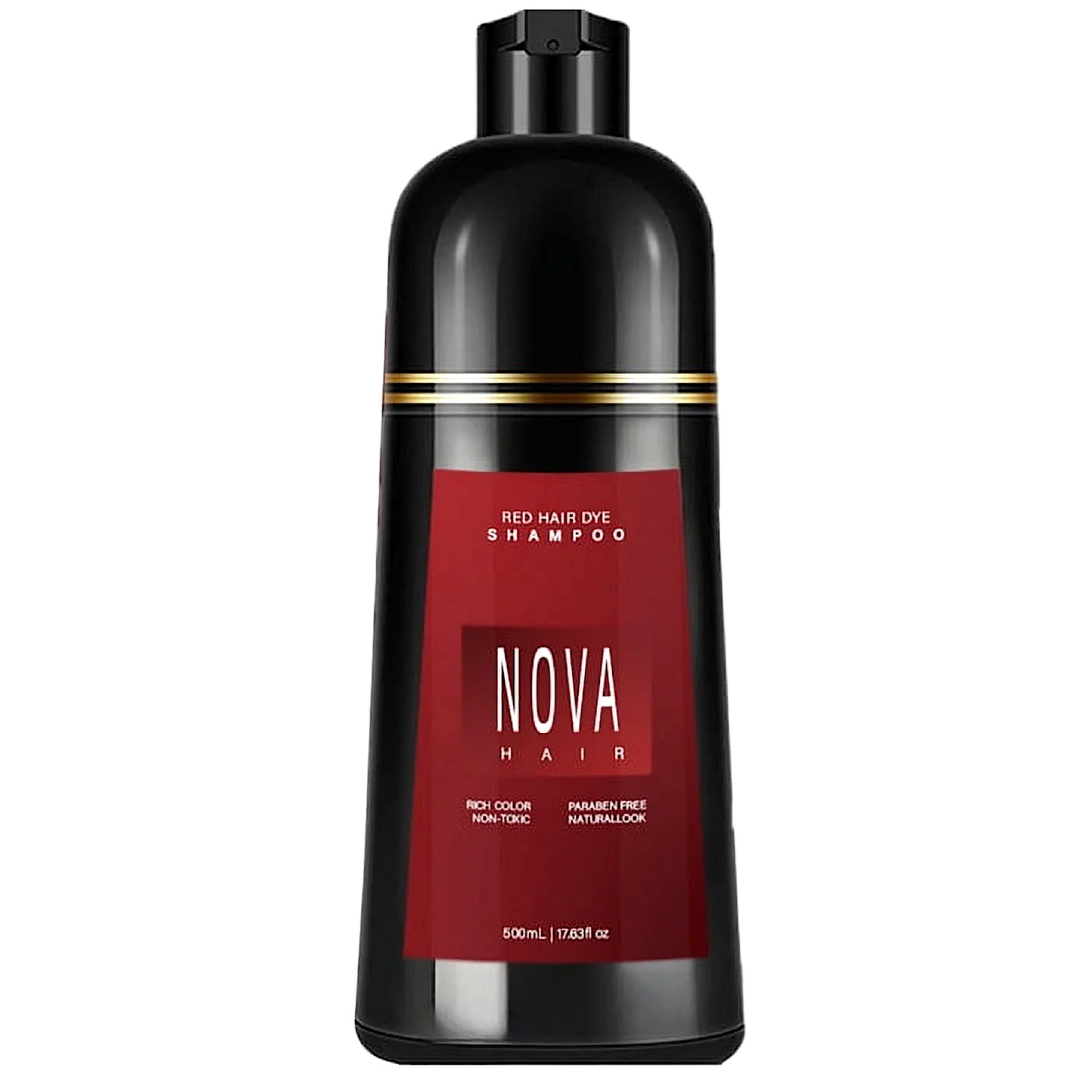 Nova Hair Instant Red Dye Shampoo 500ml