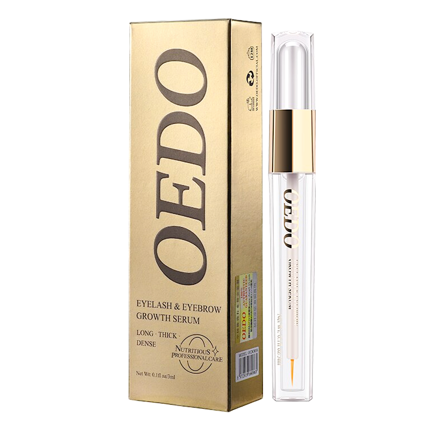 Oedo Eyelash and Eyebrow Growth Serum 3ml