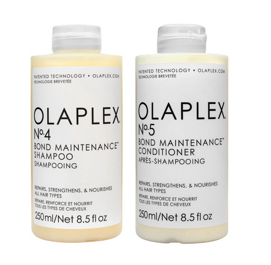 Olaplex No 4 Bond Maintenance Shampoo and No 5 Conditioner 250ml