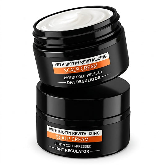 Original Hair Growth Revitalising Scalp Cream Biotin Cold Pressed DHT Regulator 100g