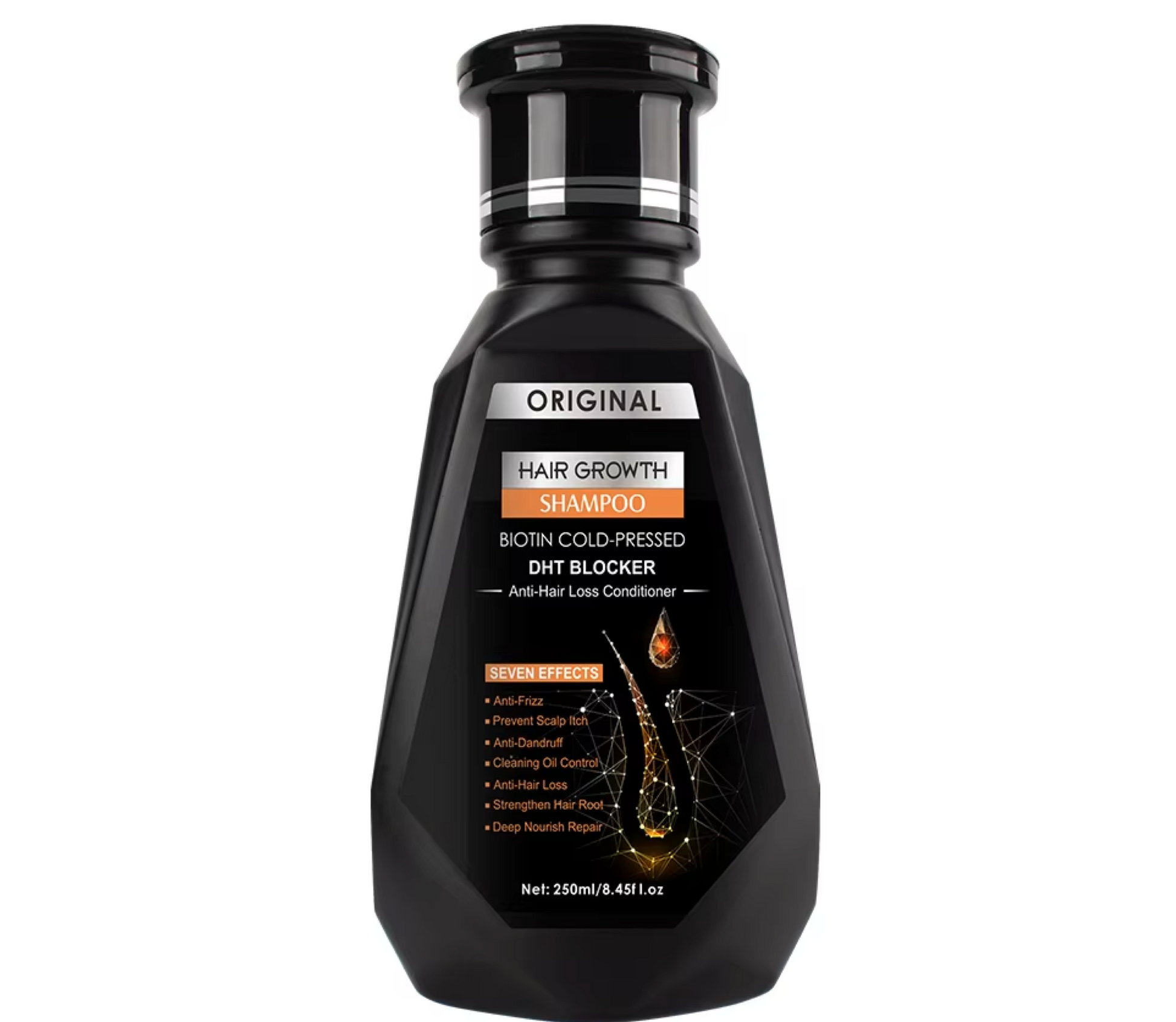 Original Hair Growth Shampoo Biotin Cold Pressed DHT Blocker 250ml