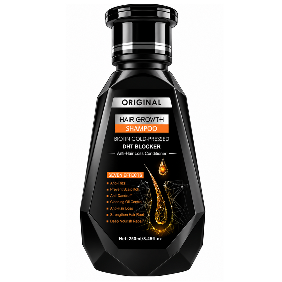 Original Hair Growth Shampoo Biotin Cold Pressed DHT Blocker 250ml