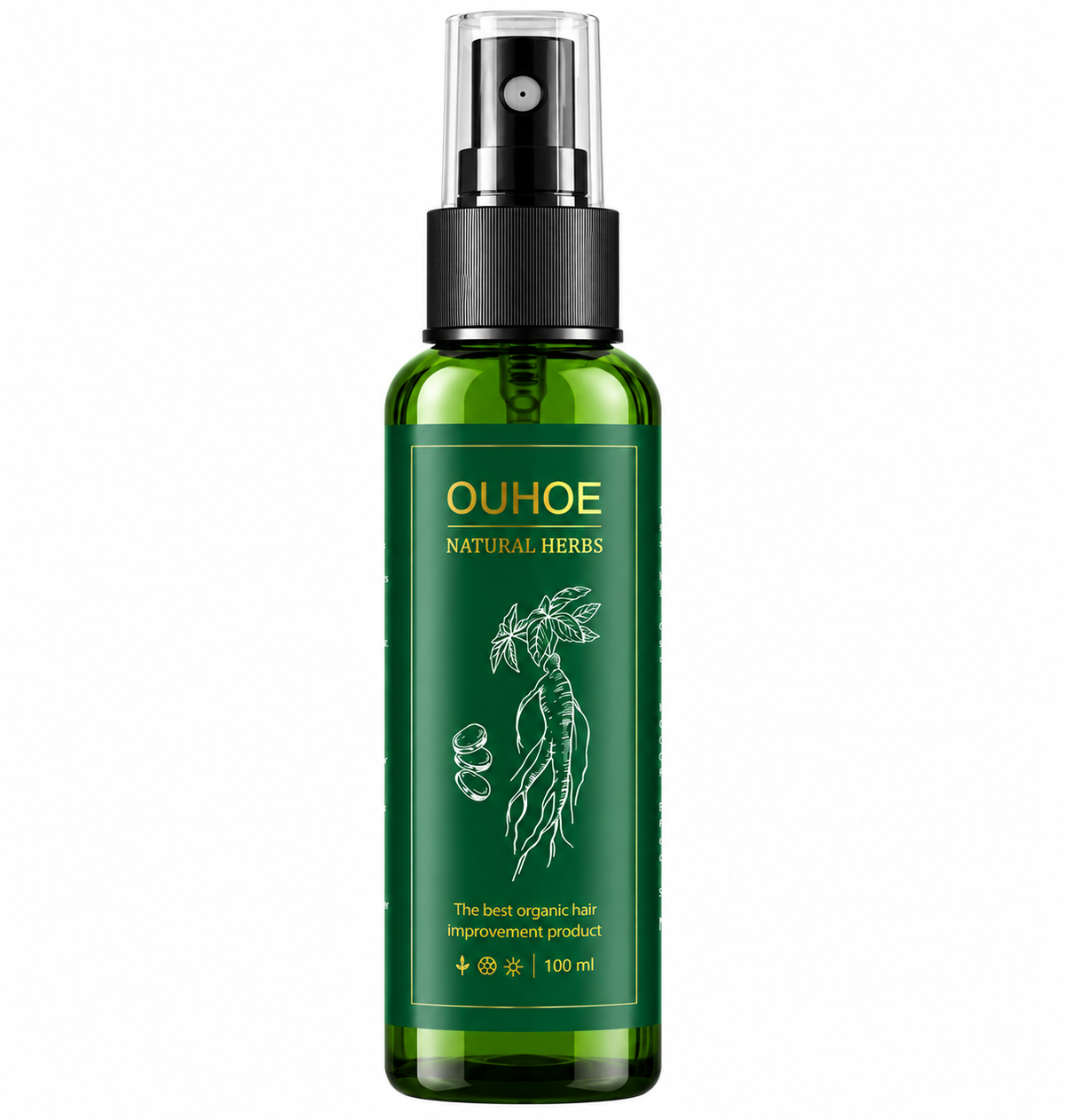 Ouhoe Natural Herbs Ginseng Essential Oil Spray 100ml