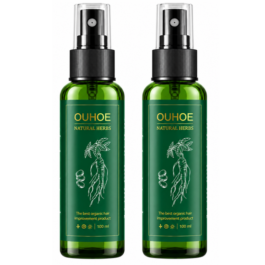 Ouhoe Natural Herbs Ginseng Essential Oil Spray 100ml (2pc)