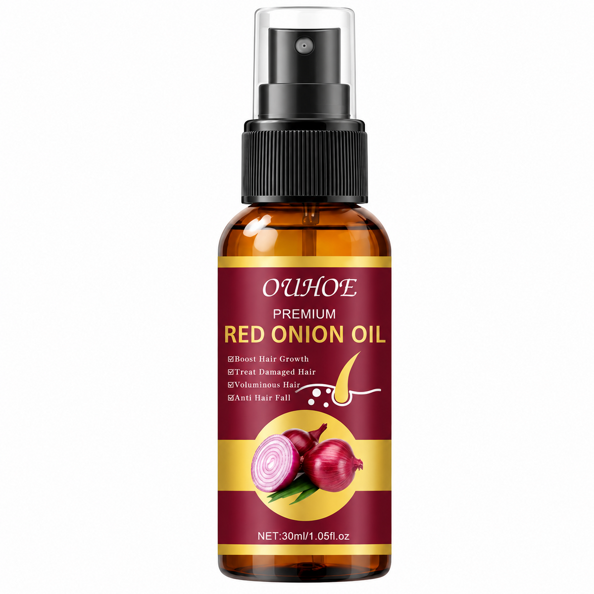 Ouhoe Premium Red Onion Oil Hair Growth 30ml