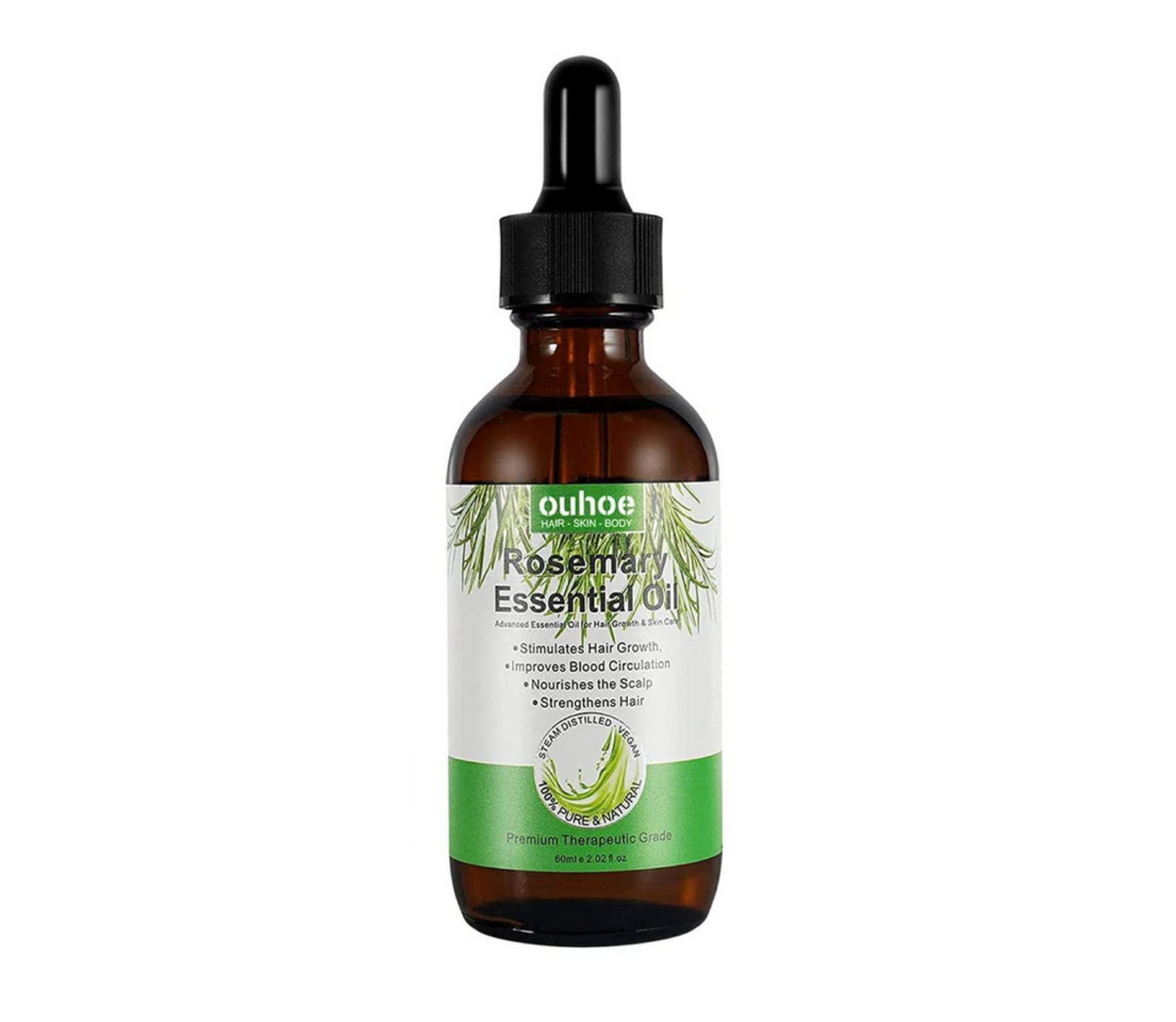 Ouhoe Premium Rosemary Essential Oil For Hair Growth 60ml