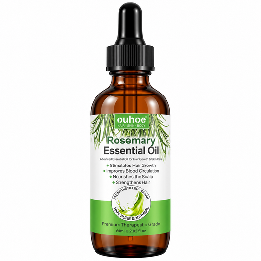 Ouhoe Premium Rosemary Essential Oil For Hair Growth 60ml
