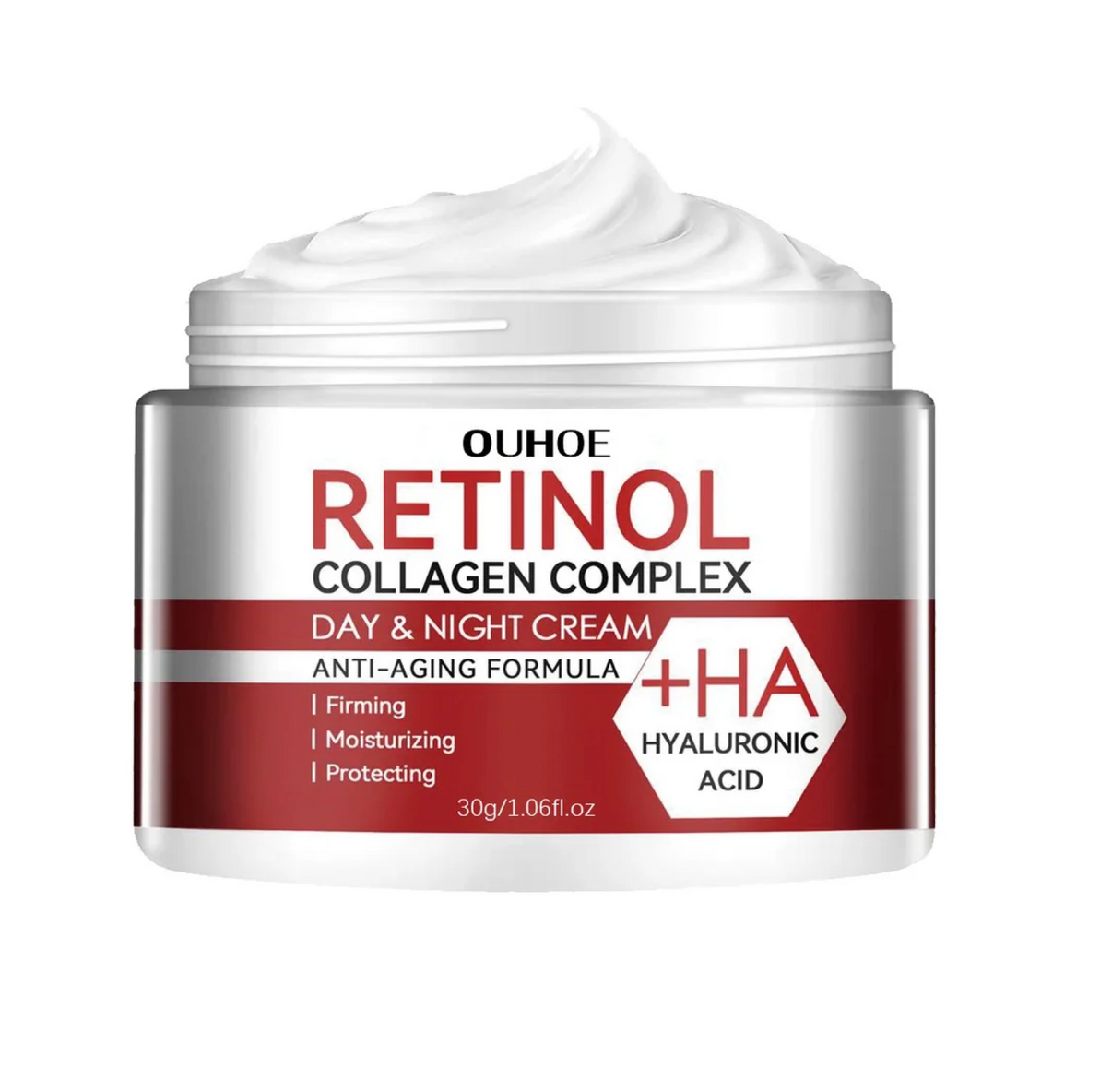 Ouhoe Retinol Collagen Complex Day & Night Cream 30ml Everything Keratin