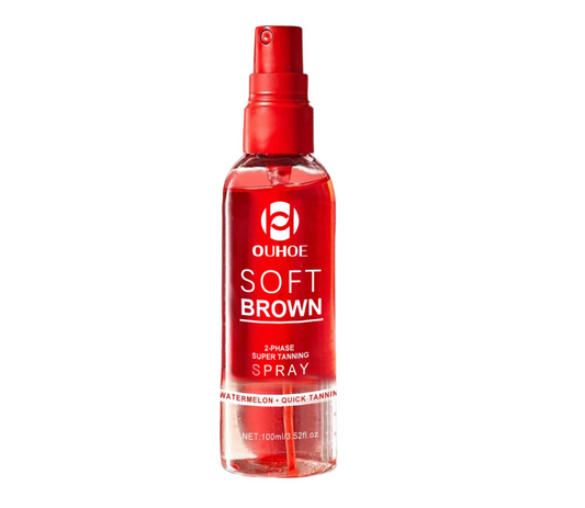 Ouhoe Soft Brown 2 Phase Super Tanning Spray 100ml