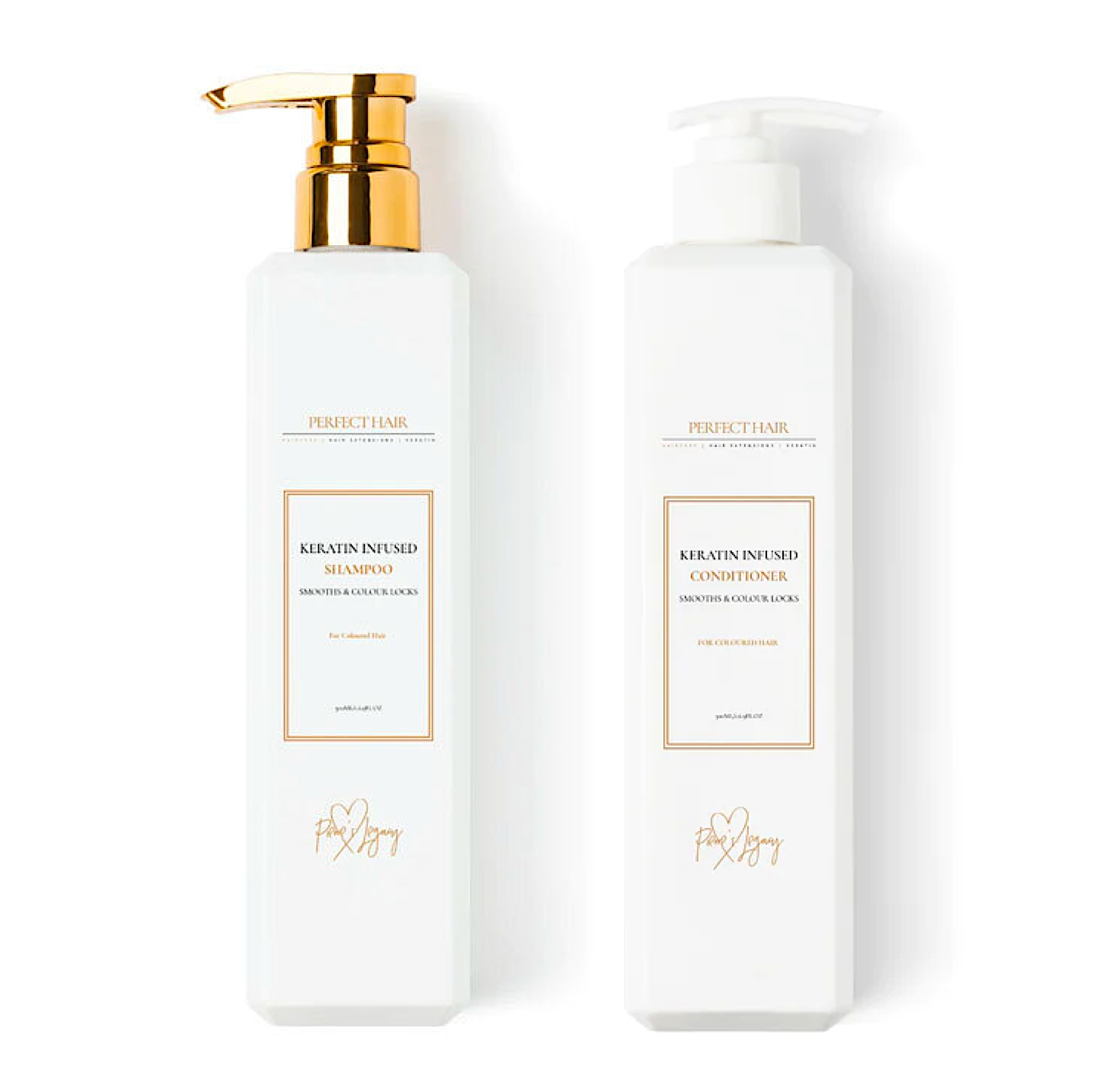 Perfect Hair Keratin Infused Shampoo and Conditioner 500ml