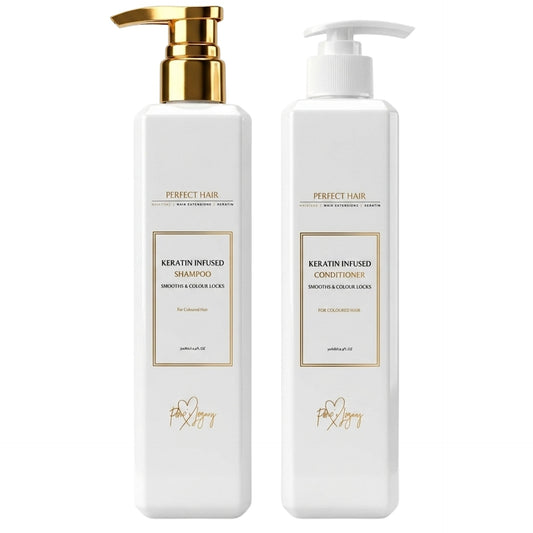 Perfect Hair Keratin Infused Shampoo and Conditioner 500ml