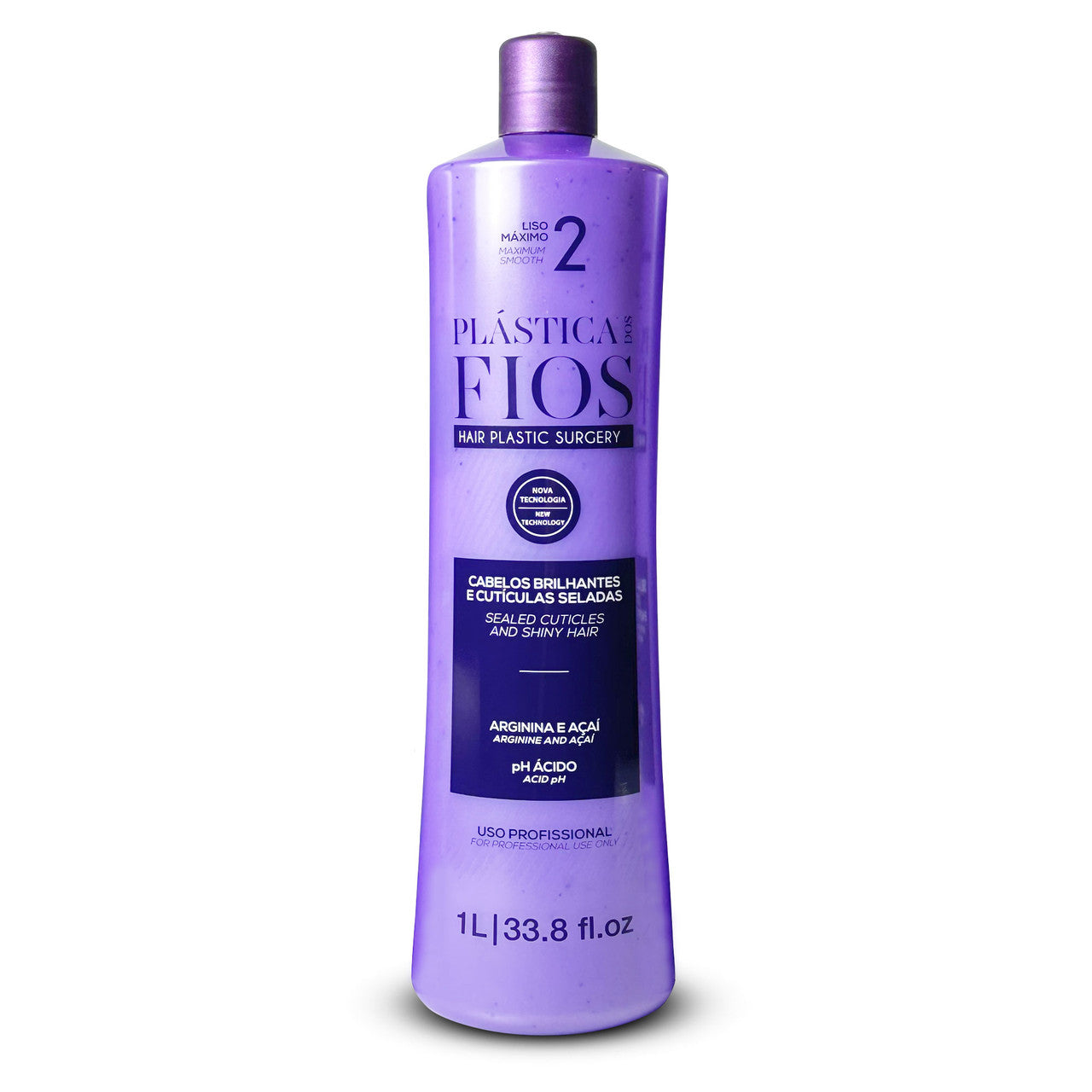 Plastica Dos Fios Brazilian Keratin Straightening Thermal Sealing Step 2 1000ml