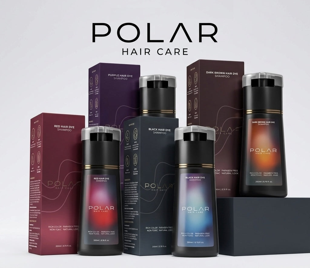 Polar Hair Care Instant Red Dye Shampoo 200ml