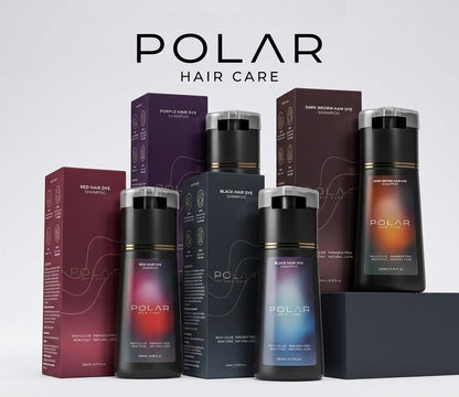 Polar Hair Care Instant Red Dye Shampoo 200ml