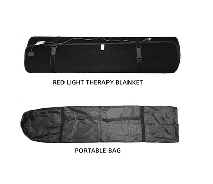 Powerful Red Light Therapy Blanket NIR Full Body 1200pcs LED 175cm x 90cm