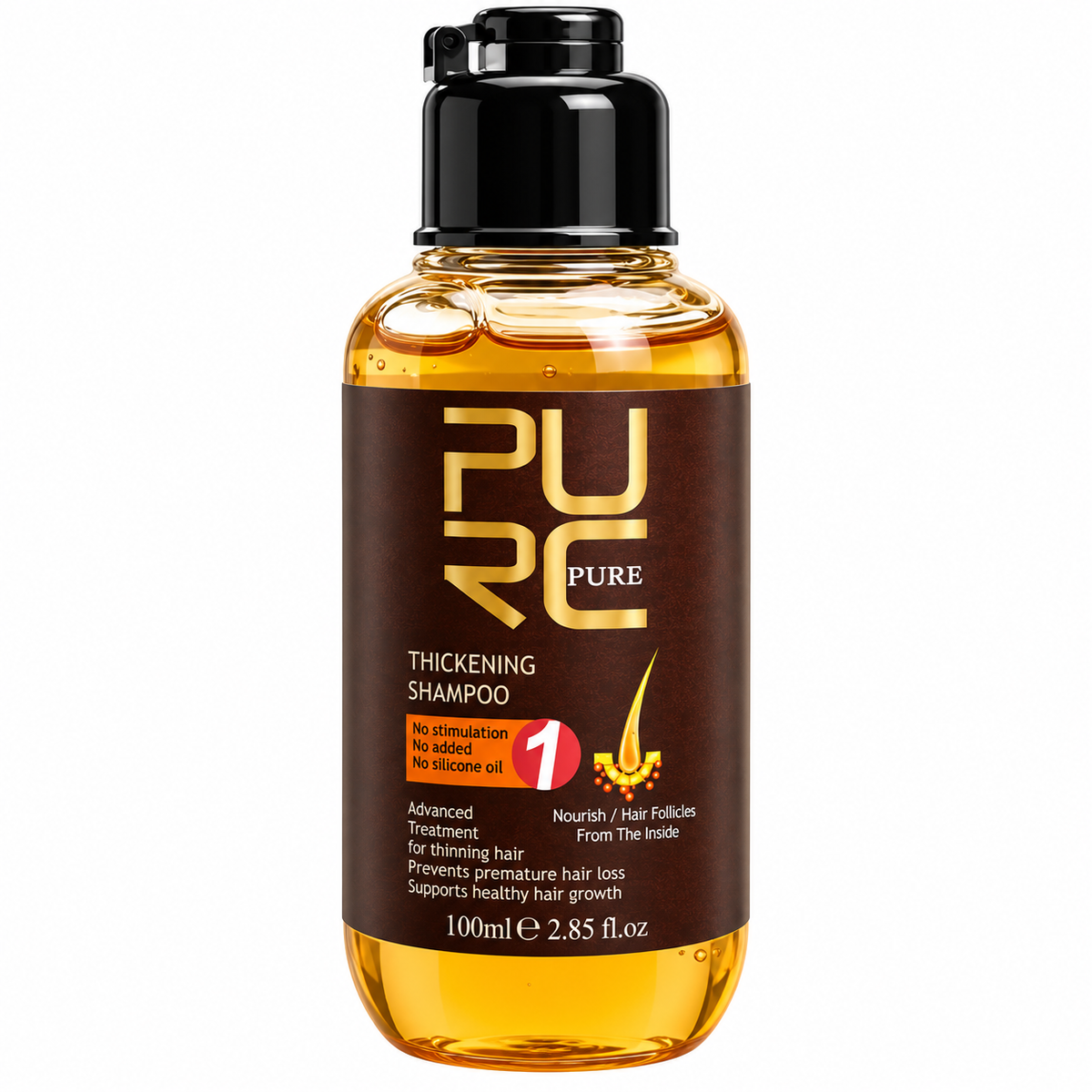 Purc Thickening Ginger Shampoo 100ml