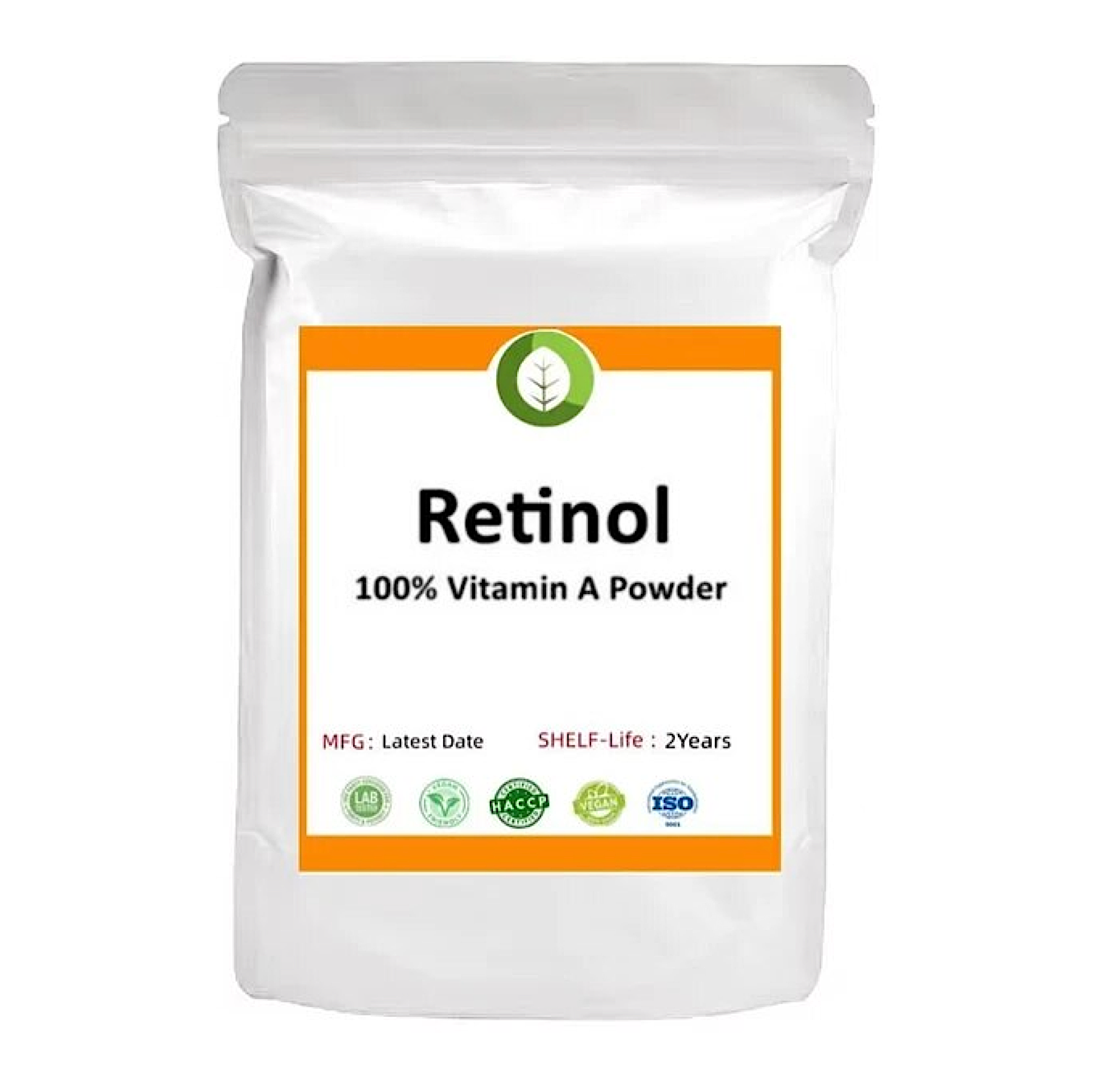 Premium Quality Retinol 100% Vitamin A Powder