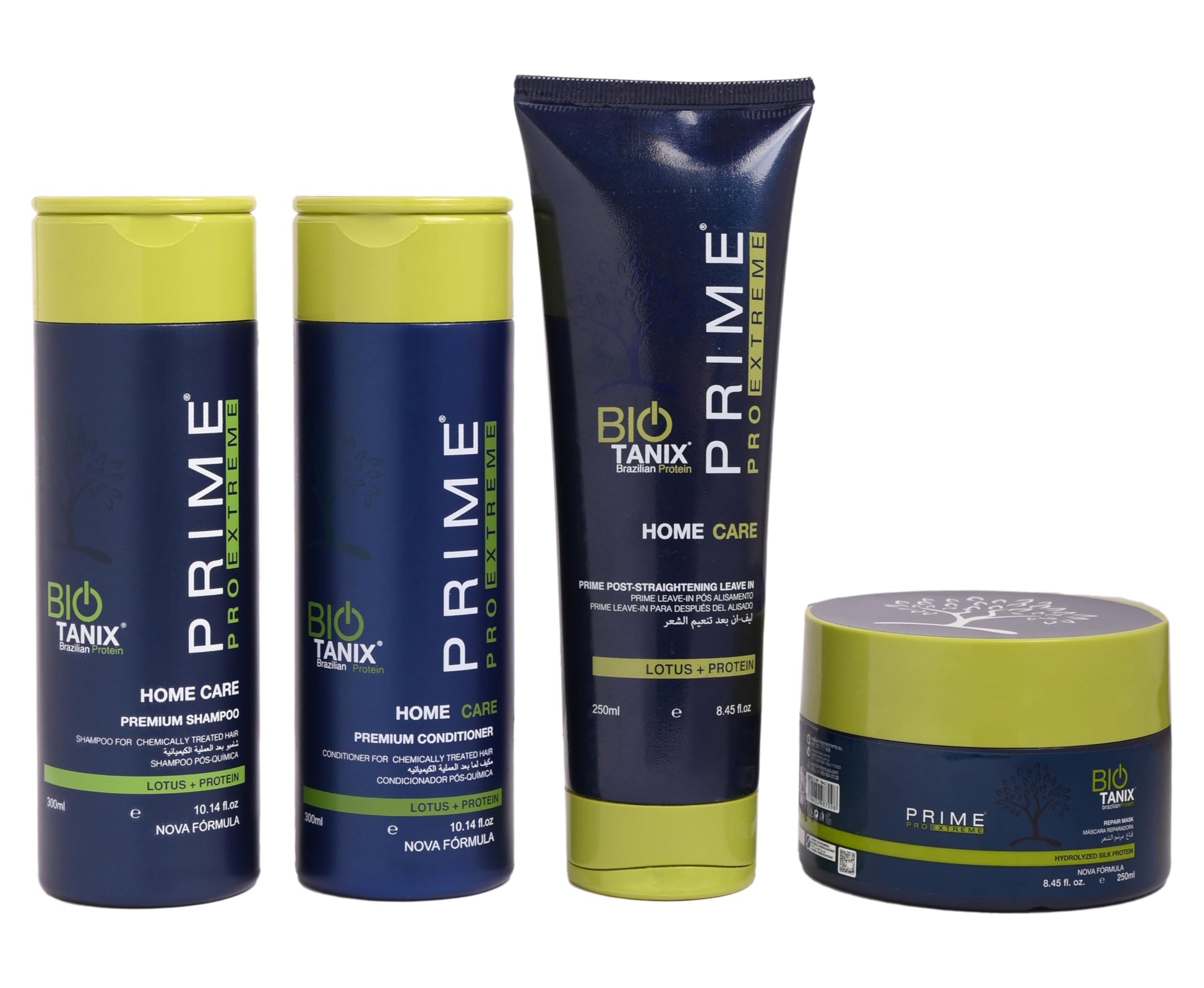Prime Pro Extreme Bio Tanix Brazilian Keratin Home Care Treatment Kit (4pc)