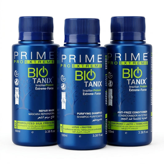 Prime Pro Extreme Bio Tanix Brazilian Protein Force Keratin Kit 100ml (3pc)