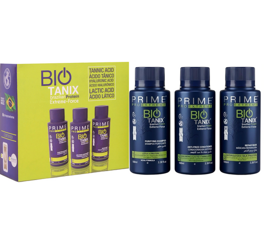 Prime Pro Extreme Bio Tanix Brazilian Protein Force Keratin Kit 100ml (3pc)