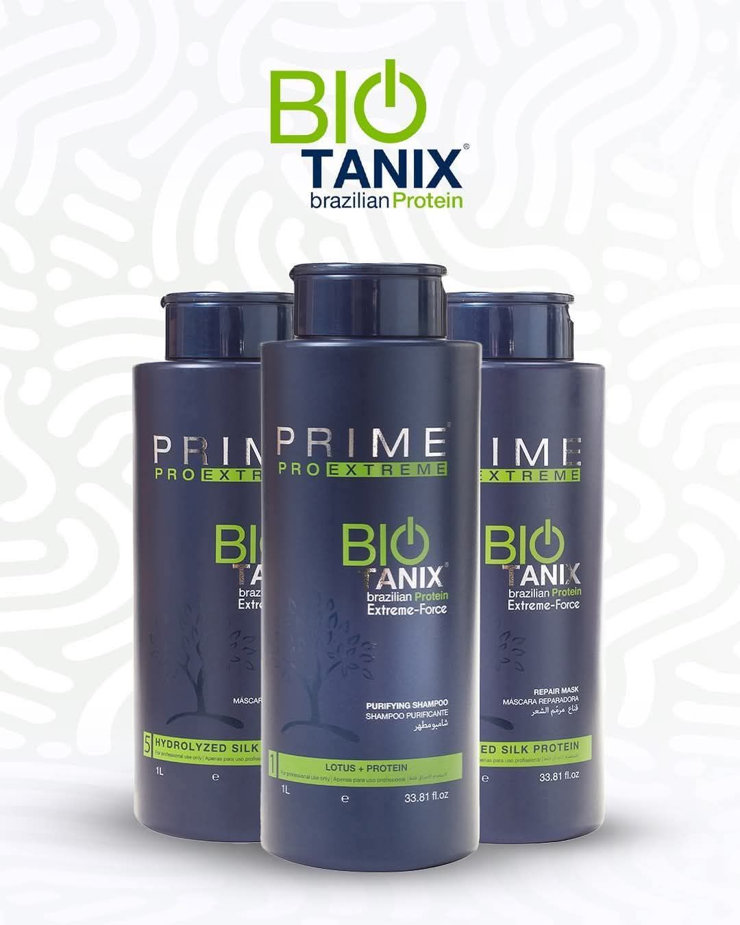 Prime Pro Extreme Bio Tanix Brazilian Protein Force Keratin Salon Kit 1000ml (3pc)