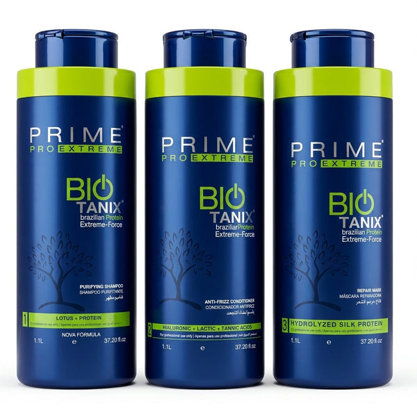 Prime Pro Extreme Bio Tanix Brazilian Protein Force Keratin Salon Kit 1000ml (3pc)