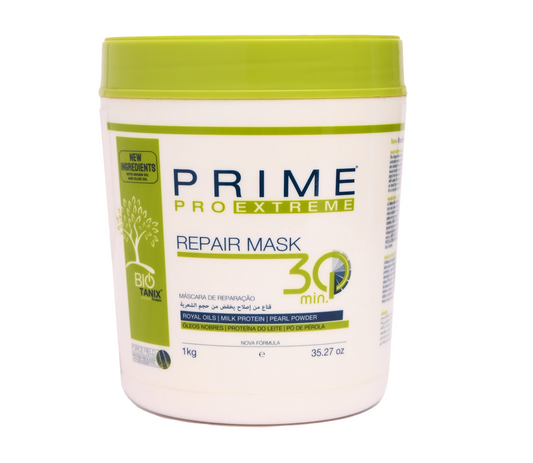 Prime Pro Extreme Bio Tanix Protein Hair Repair Mask 30 Mins Volume Reducer 1kg