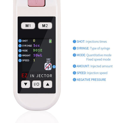 Professional EZ Injector Mesotherapy Skin Rejuvenation Microneedle Device