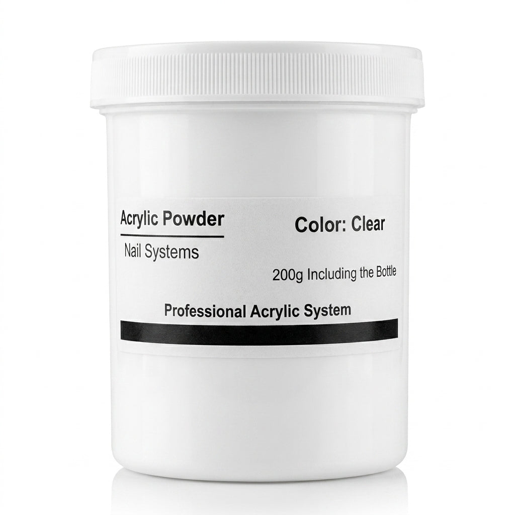 Professional Nails Acrylic Powder Nail Systems Clear 200g