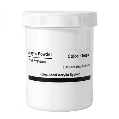 Professional Nails Acrylic Powder Nail Systems Green 200g