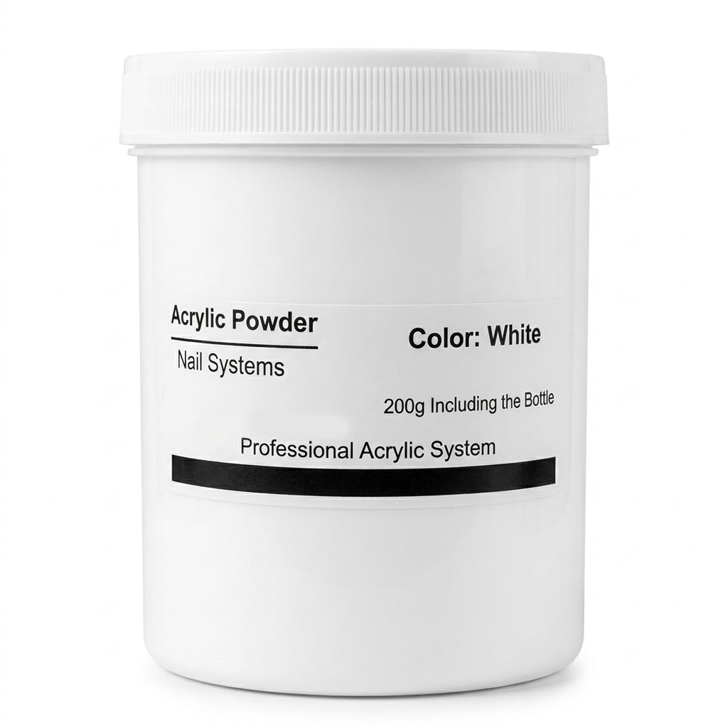 Professional Nails Acrylic Powder Nail Systems White 200g