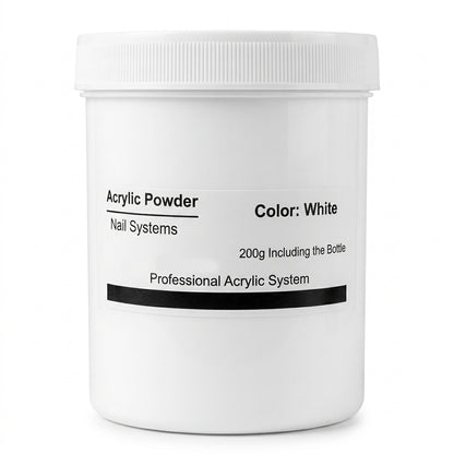 Professional Nails Acrylic Powder Nail Systems White 200g