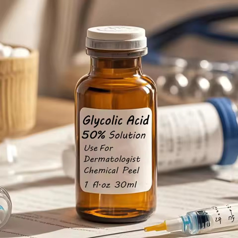 Professional Grade Glycolic Pro Acid Solution For Dermatologist Skin Peel