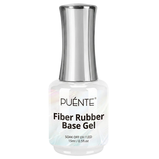 Puente Cracked Nail Repair Fiber Rubber Base Gel 15ml