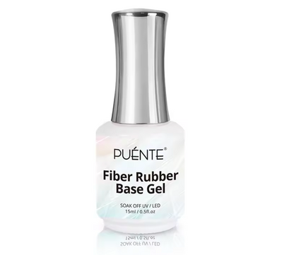 Puente Cracked Nail Repair Fiber Rubber Base Gel 15ml
